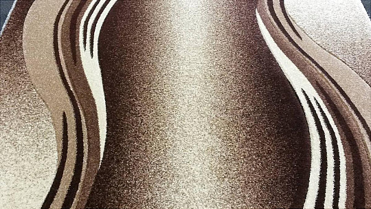 Alfombra pieza ENIGMA marrón