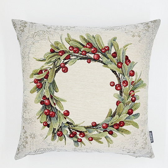 Funda tapiz navideño CORONA DE NAVIDAD