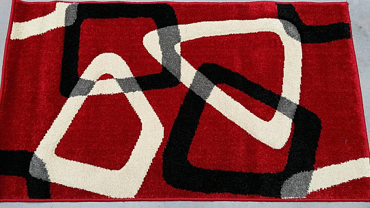 Alfombras en pieza PORTLAND CARVED rojo