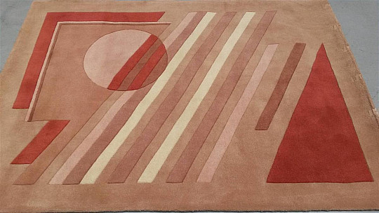 Alfombra capitoné a mano GEO! ¡La última pieza!