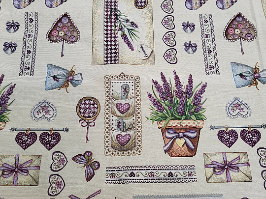 Mantel tapiz, bufanda Lavanda 4