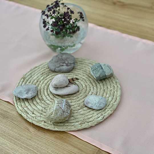 Mantel de teflón ELBA albaricoque