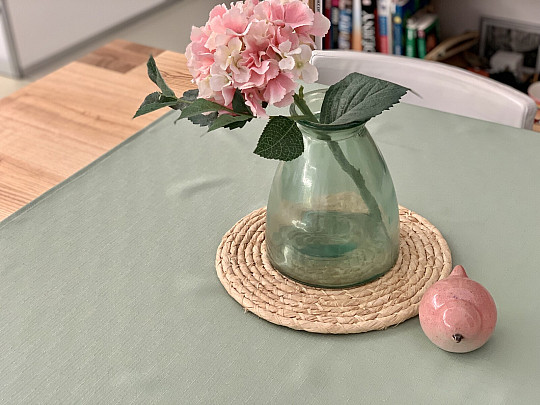 Mantel de teflón ELBA verde