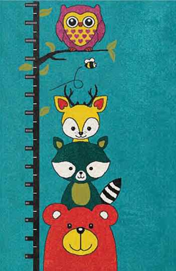 Alfombra infantil PLAY animales del bosque