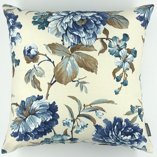 Revestimiento decorativo LAURA FLOR GRANDE AZUL