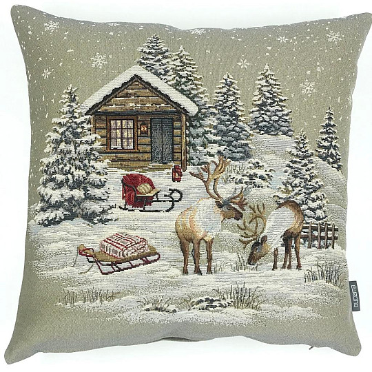 Funda tapiz navideño PAISAJE DE INVIERNO