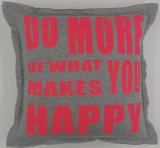 Funda de almohada SONRISA rosa