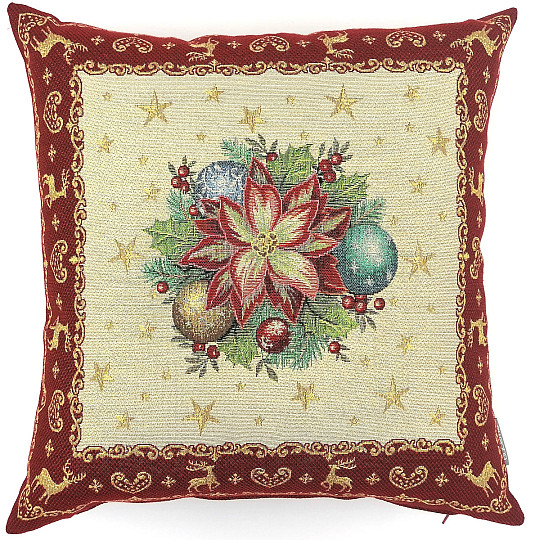 Funda de almohada decorativa navideña CHRISTMAS STAR