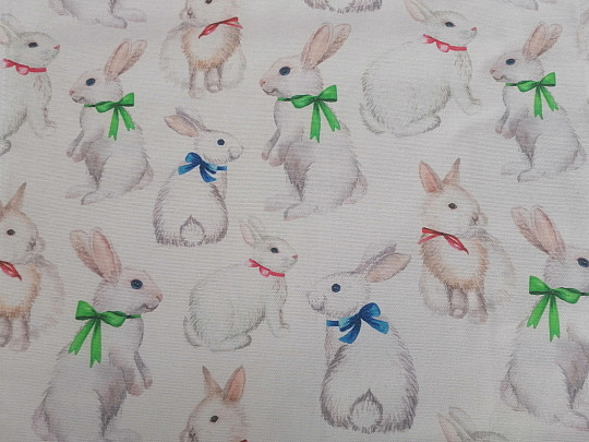 Manteles y pañuelos de Pascua Conejitos de Pascua