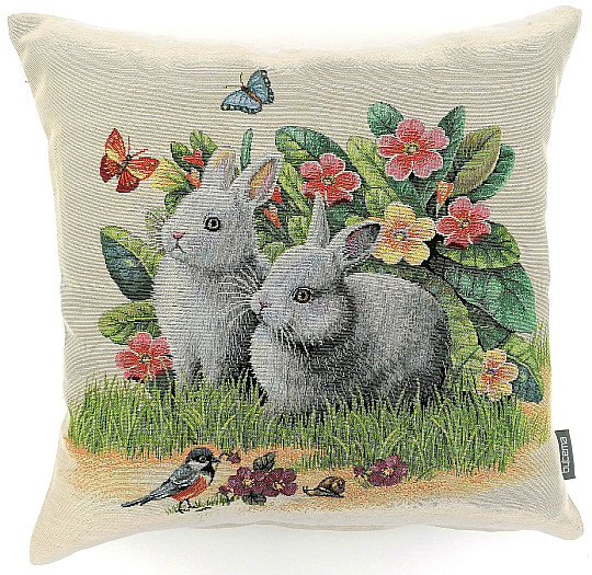 Funda de almohada tapiz CORRIENDO EN LA HIERBA
