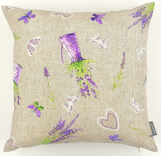 Funda de almohada decorativa LAVANDA LILA