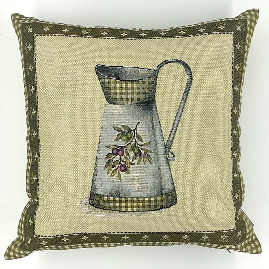 Funda de cojín Gobelino OLIVO OLIVA