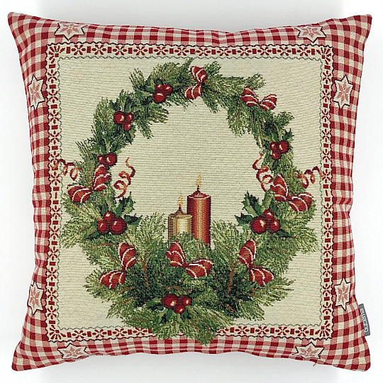 Funda tapiz navideño CORONA DE NAVIDAD 1