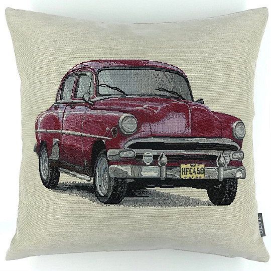Funda de cojín tapiz AUTO VETERAN