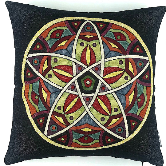 Funda de cojín tapiz MANDALA 1