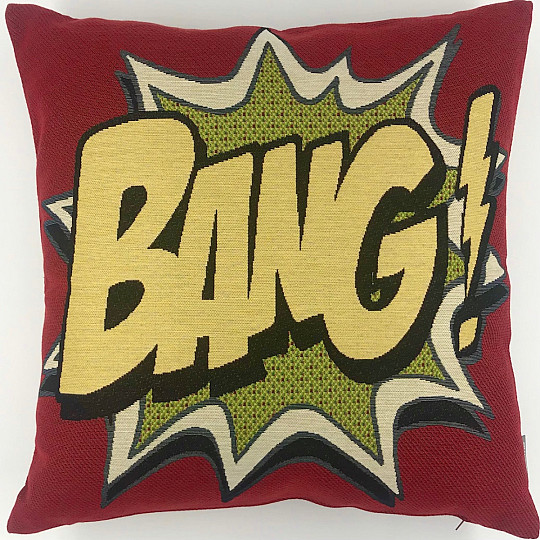 Funda de Cojín Tapiz COMICS BANG!