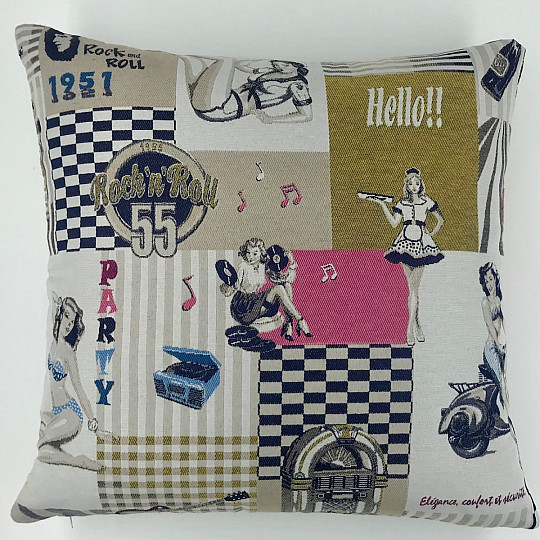 Almohada decorativa SKUTRY diseño RETRO