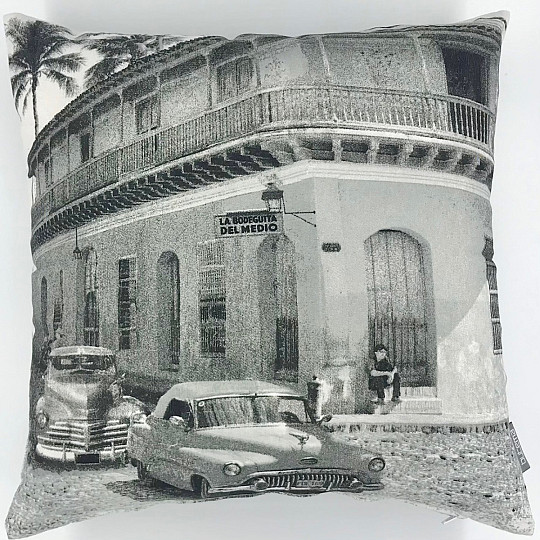 Funda de cojín decorativa KUBA