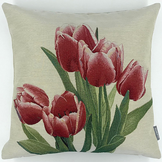 Funda de almohada tapiz FLORES 4