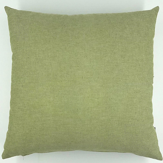 Funda de cojín decorativa verde PASTEL
