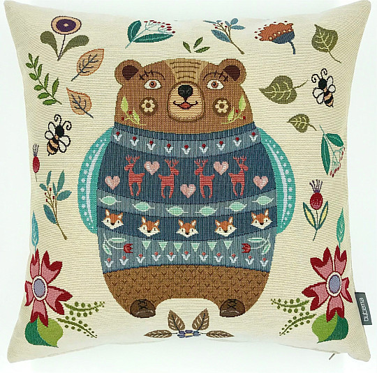Funda de cojín tapiz MERRY ANIMALS 2