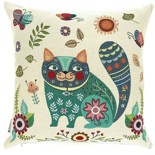 Funda cojín tapiz ANIMALES ALEGRE 1
