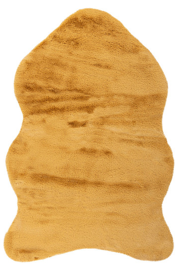 Alfombra moderna COZY 500 oro/amarillo