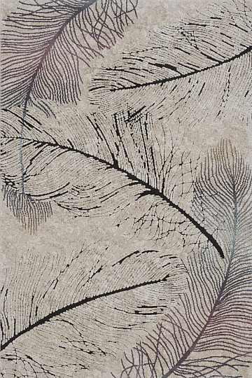 Alfombra pieza BOHO hojas