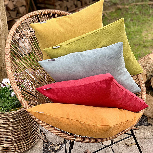 Almohadas decorativas y fundas de cojines.