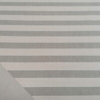 Tela decorativa Trebol rayas - beige 2 cm 50