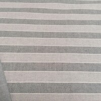 Tela decorativa Trebol rayas - gris 2 cm 72