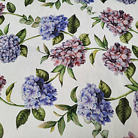 Tela decorativa HORTENSIA MORADA