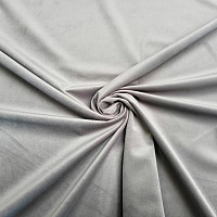 Tela decorativa de terciopelo RIVIERA SV. GRIS
