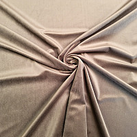 Tela decorativa de terciopelo RIVIERA TAUPE