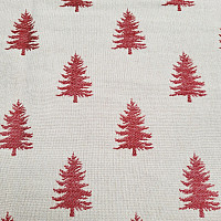 Tela decorativa de lujo APPIANO ROJO