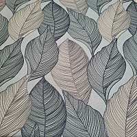 Tela decorativa MAXI LISTY gris