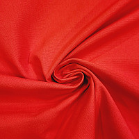 Tela de algodón UNI rojo - rojo algodón grueso 220g
