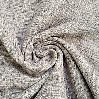 Tejido decorativo de diseño de lujo GERSTER 77050/840 GRIS CLARO