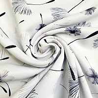 Tejido decorativo BLACK OUT DANDELION negro