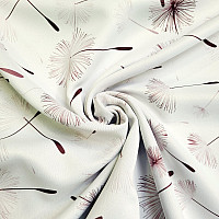 Tejido decorativo BLACK OUT DANDELION marrón