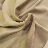 Lujosa tela decorativa monocromática de diseño GERSTER 77042/0200 MARRÓN