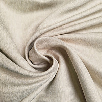Lujosa tela decorativa monocromática de diseño GERSTER 7032/0870 BEIGE