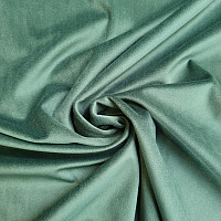 Lujosa tela decorativa monocromática de diseño GERSTER 77042/0500 VERDE