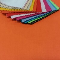 Tela UNI algodón naranja mandarina