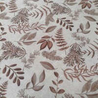 Tela decorativa MARRÓN HELECHO