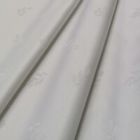 Tela decorativa HOJAS blanco
