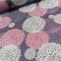Tela decorativa BLACK OUT Astra lila
