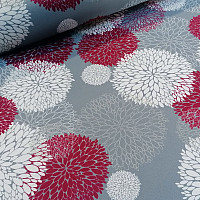 Tela decorativa BLACK OUT Astra burdeos