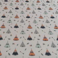 Tela de algodón tipi