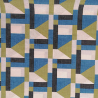 Tela decorativa Geo azul
